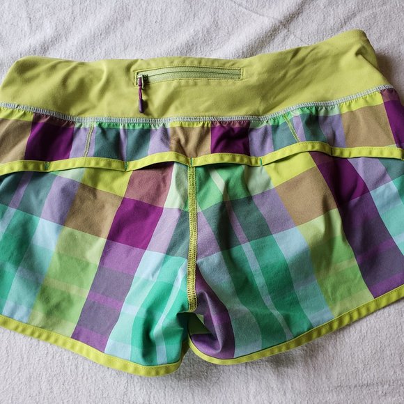 Lululemon Speed Up Shorts. 4 - Picture 4 of 7